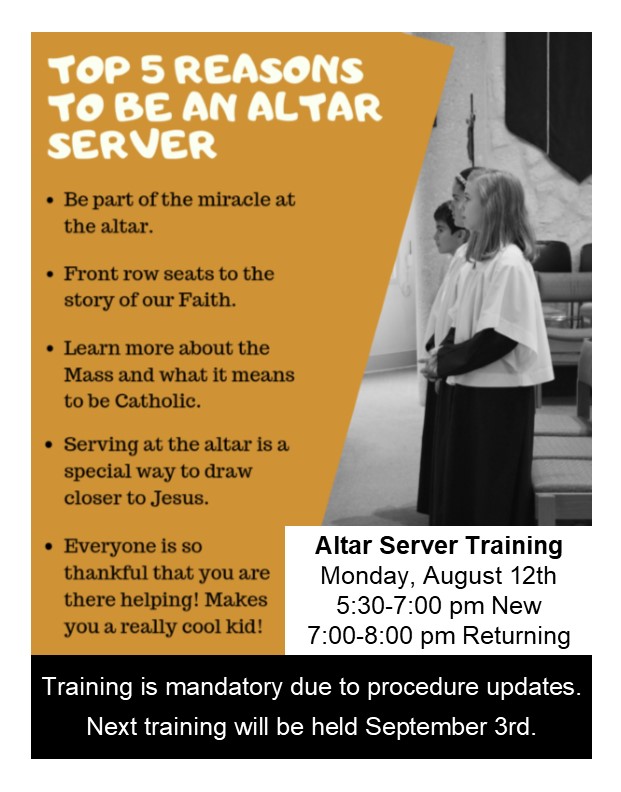 Altar Server Training