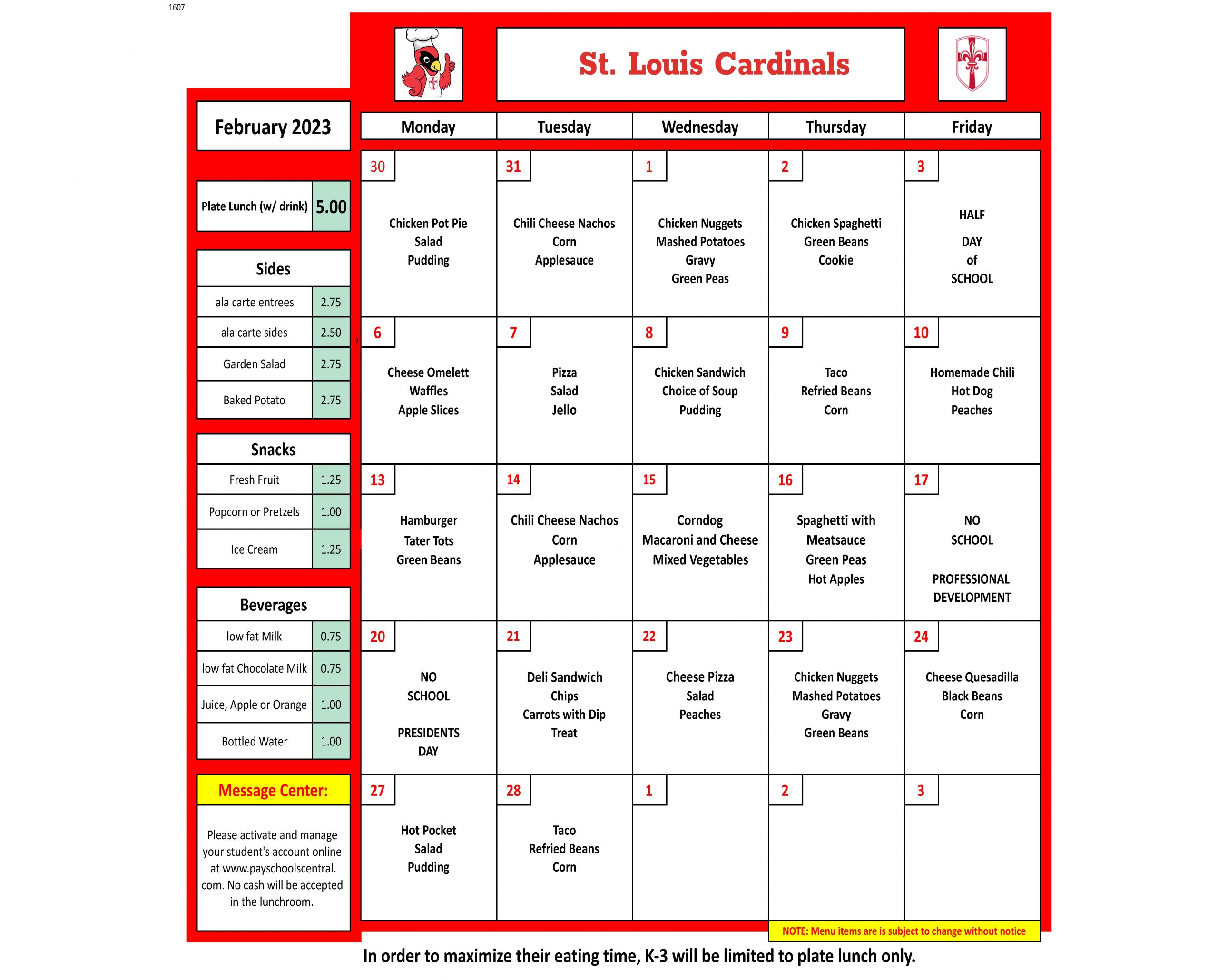 2023 St. Louis Cardinals schedule